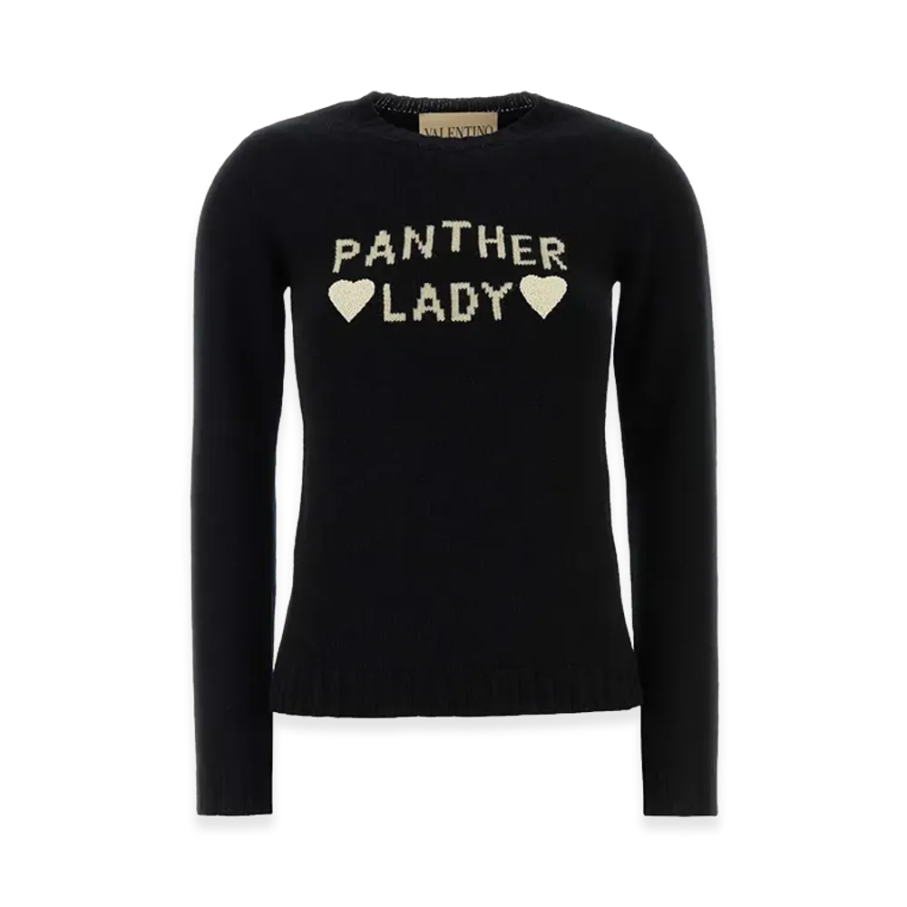 Valentino Women's Wool Sweater "Black"