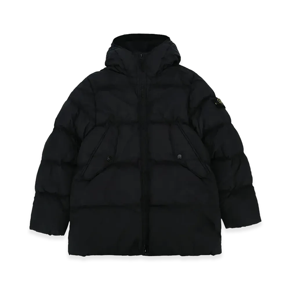 Stone Island Kids Short Parka "Black"