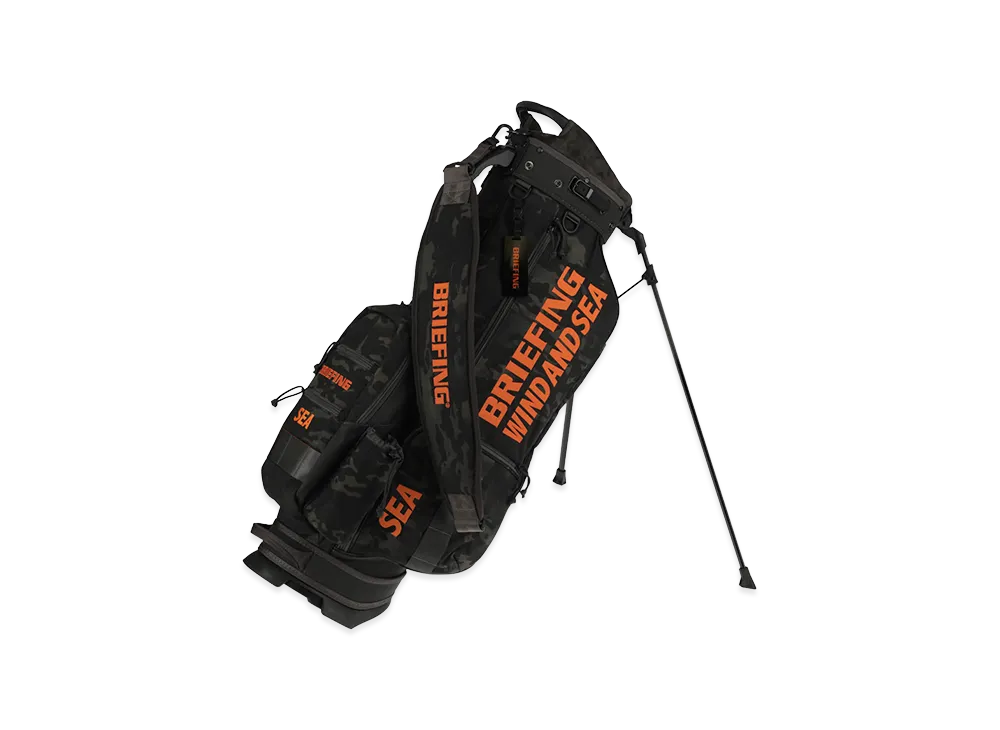 WIND AND SEA x BRIEFING GOLF CR-8 #02 Camo Combi "Orange"