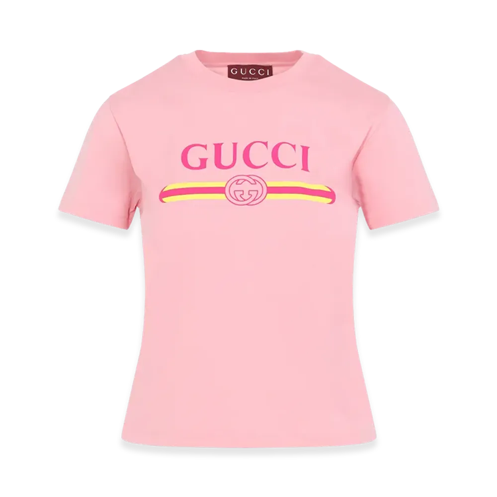 GUCCI Women's 'New 70S' T-Shirt "Pink"