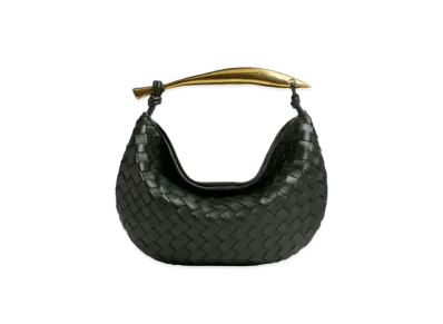Bottega Veneta Sardine Hand Bag "Dark Green"