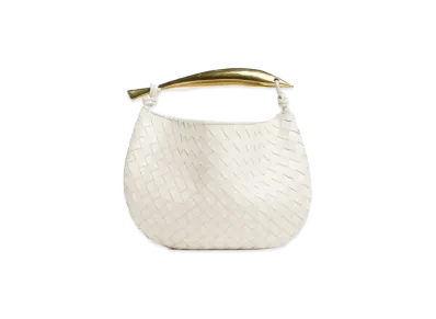 Bottega Veneta Sardine Hand Bag "Chalk"