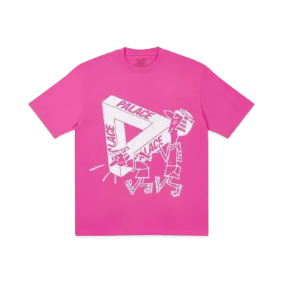 PALACE If You Build It T-Shirt "Pink"