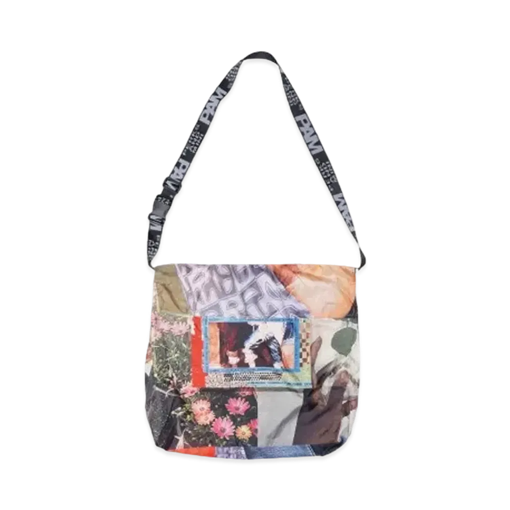 P.A.M. RIDER (MARTINE SYMS) CROSS BODY BAG / BELT "COLLAGE"