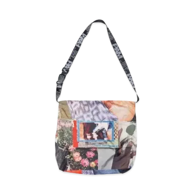 P.A.M. RIDER (MARTINE SYMS) CROSS BODY BAG / BELT "COLLAGE"