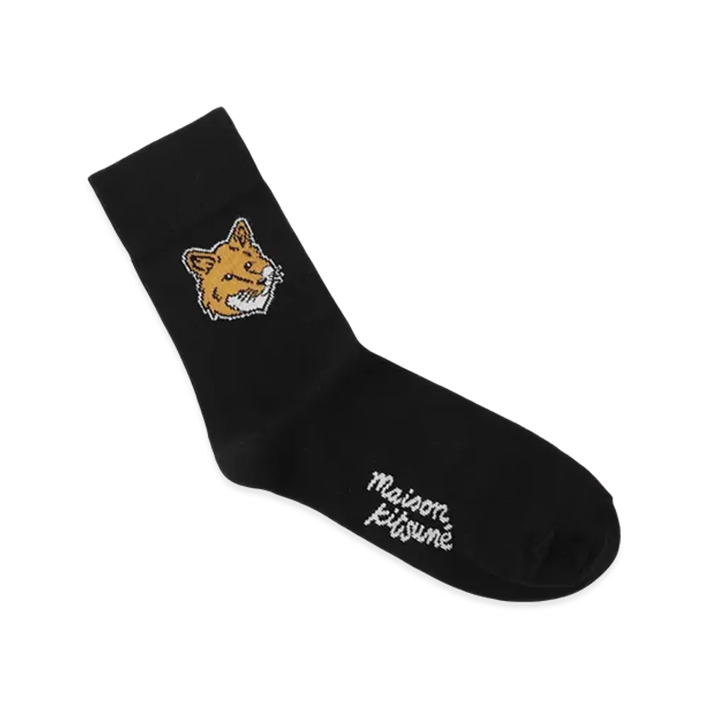 Maison Kitsune Socks "Black"