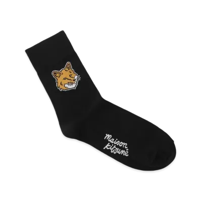 Maison Kitsune Socks "Black"
