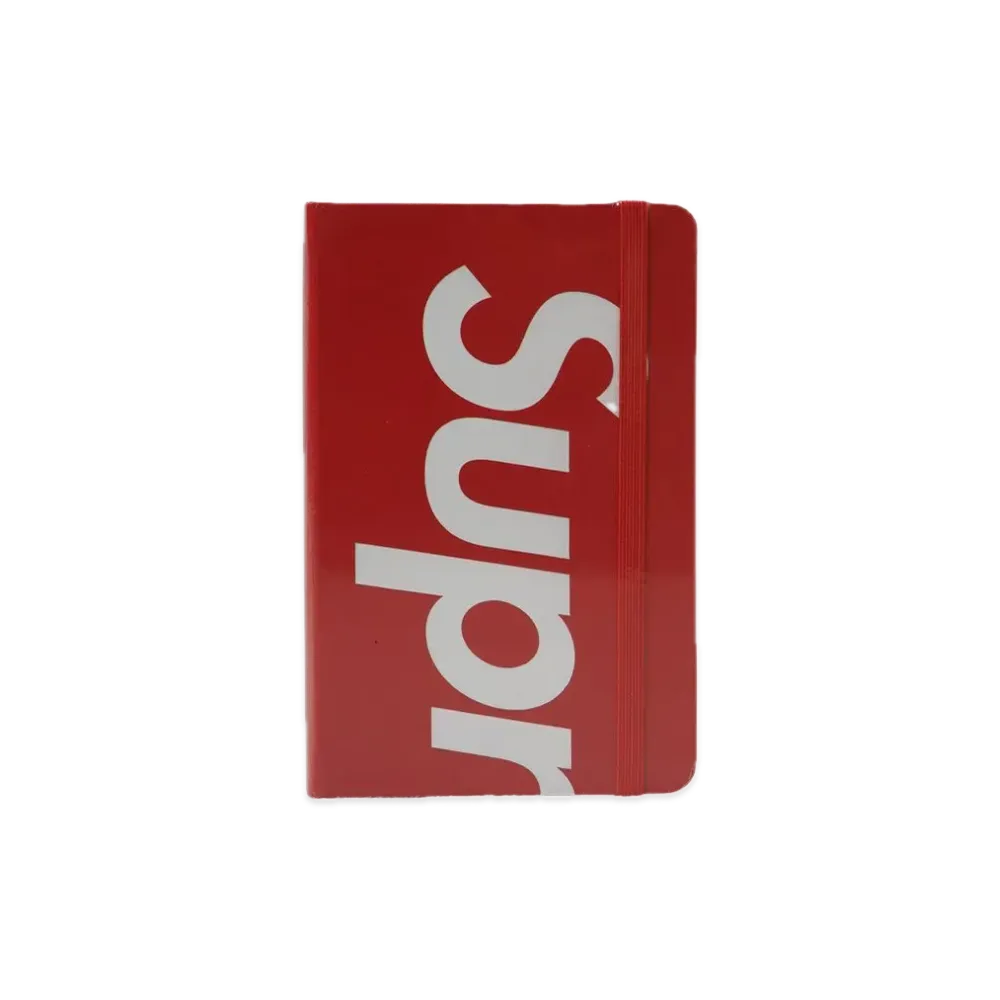 Supreme x Moleskine Pocket Notebook "Red"