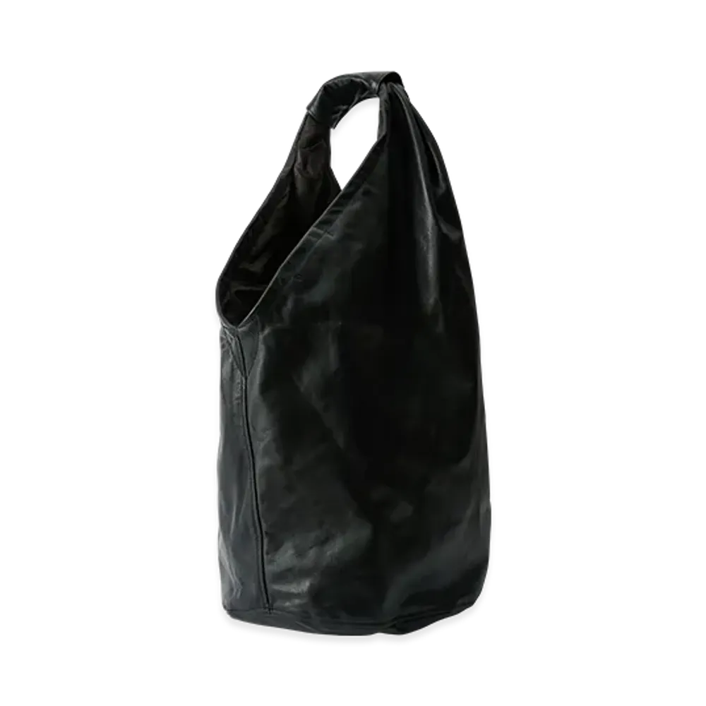 OUR LEGACY Women's Drip Bag "Malleable Black Bull Hide"