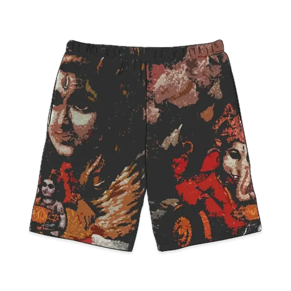 Supreme Ganesh Waffle Short "Black"