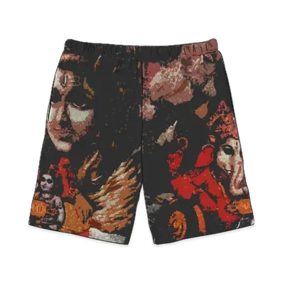 Supreme Ganesh Waffle Short "Black"