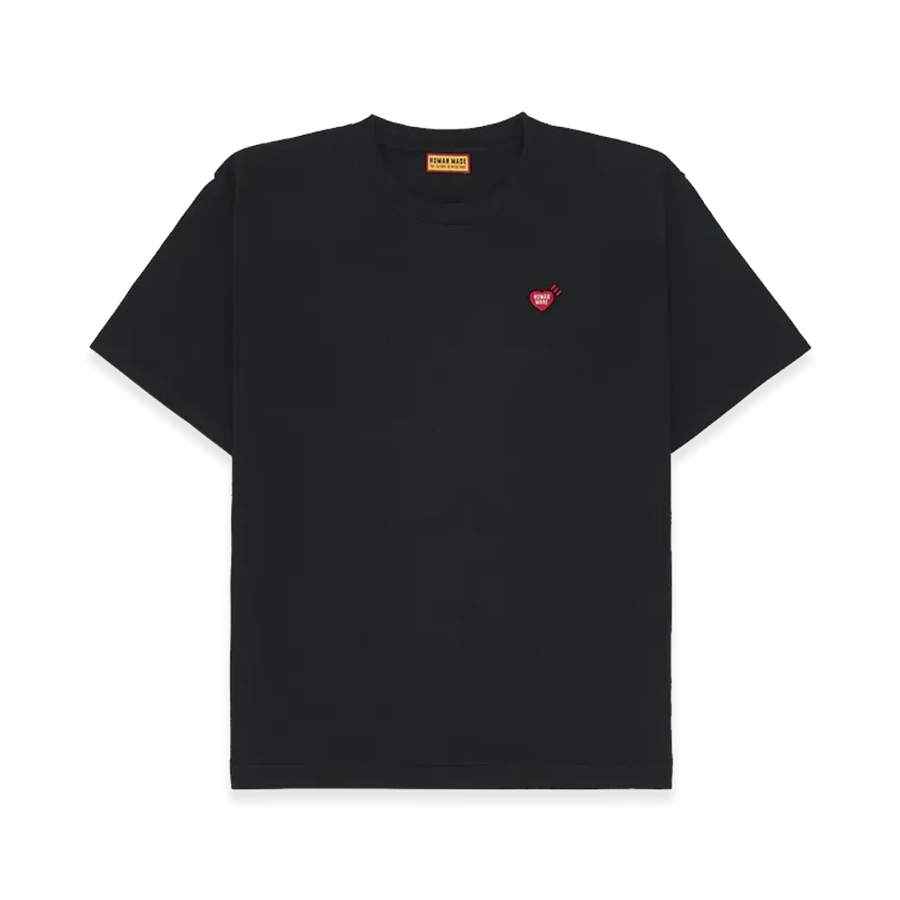 HUMAN MADE Heart Logo T-Shirt "Black"