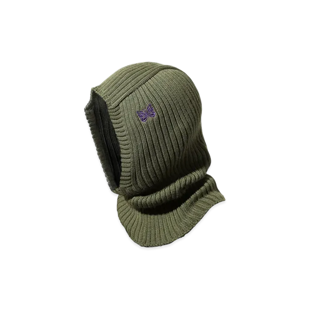 NEEDLES Balaclava - Merino Wool "Khaki"