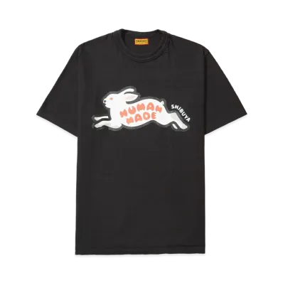 HUMAN MADE Stores Exclusive Animal Graphic T-Shirt Shibuya Parco / Rabbit "Black"