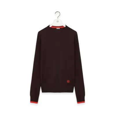 LOEWE Sweater "Brown/Orange"