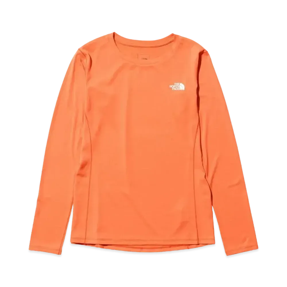 The North Face Long Sleeve Flash Dry 3D Crew "Dusty Coral Orange"