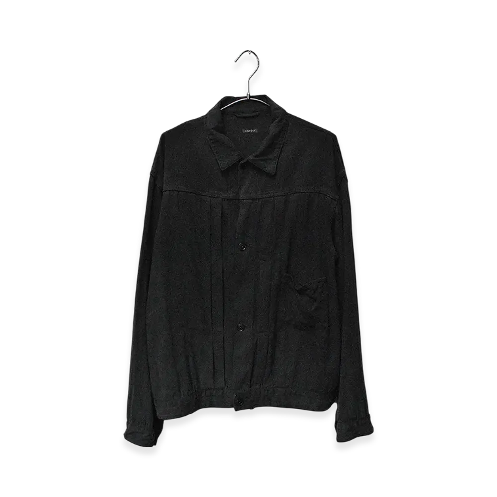 COMOLI Silk Nep TYPE-1ST "Black"