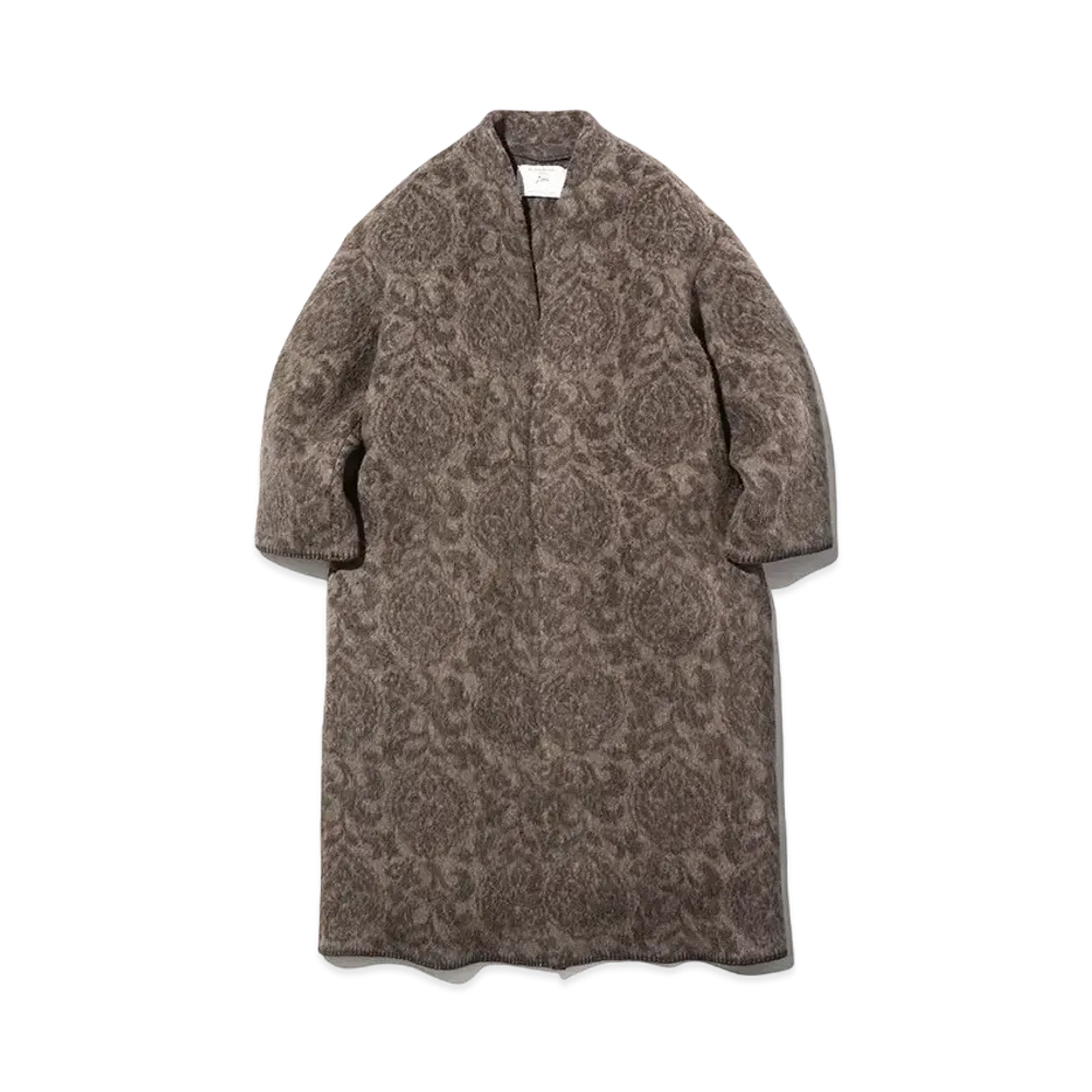 snow peak Alpaca JQ Blanket Coat "Natural"