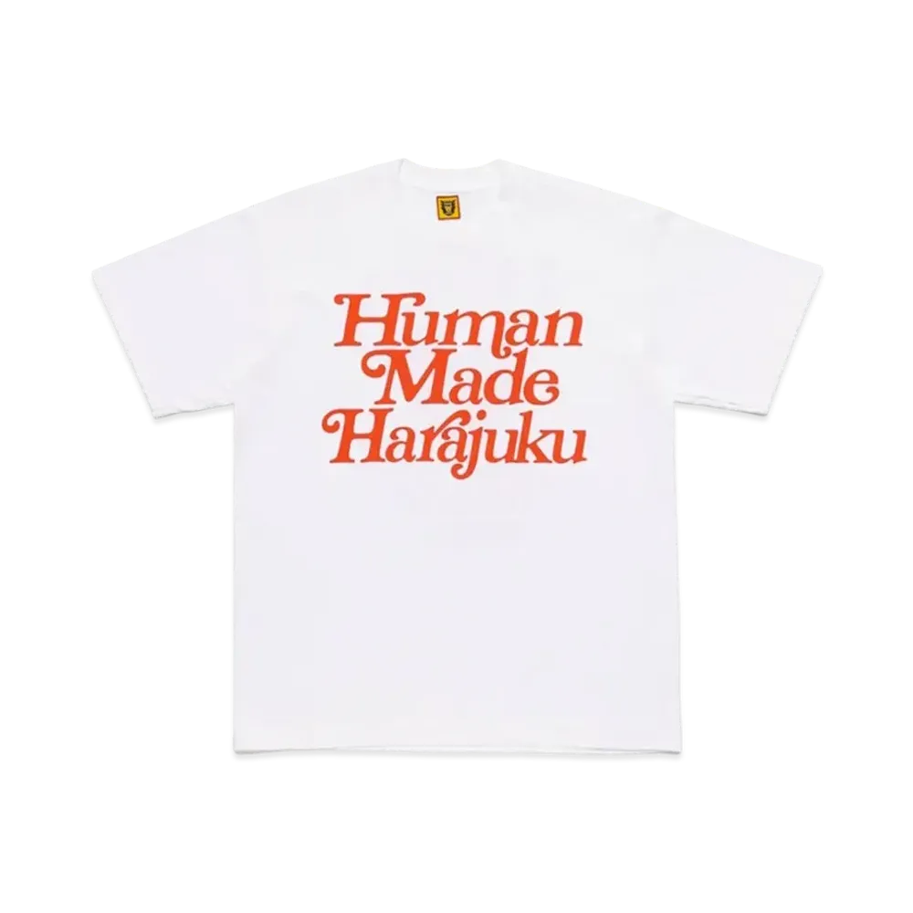 HUMAN MADE Girls Don't Cry Harajuku T-Shirt #2 "White" / VERDY
