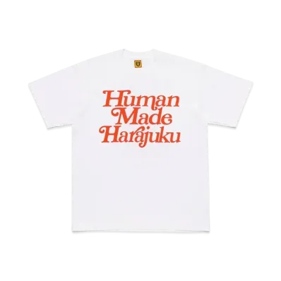 HUMAN MADE Girls Don't Cry Harajuku T-Shirt #2 "White" / VERDY