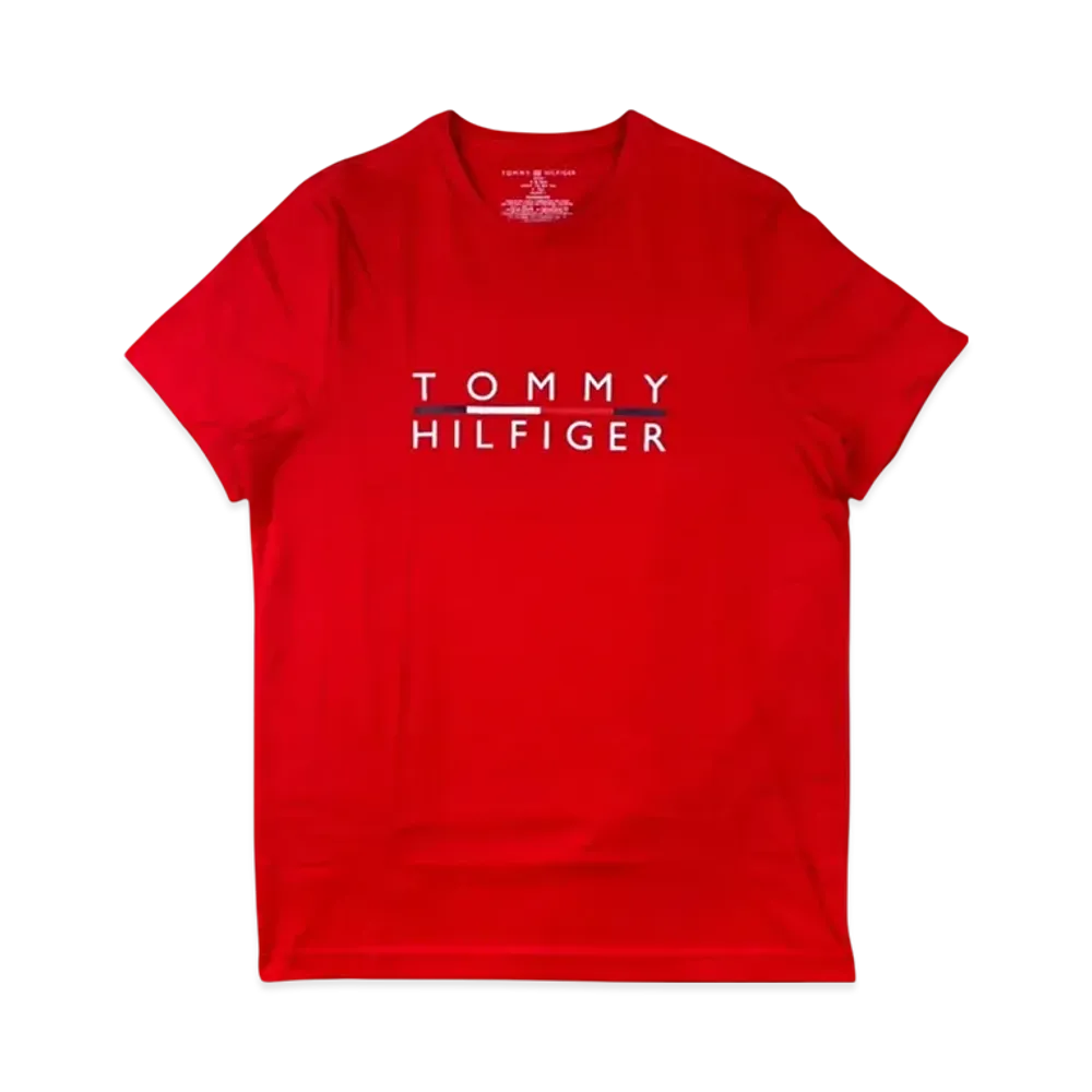 TOMMY HILFIGER S/S Crew Neck "Red"