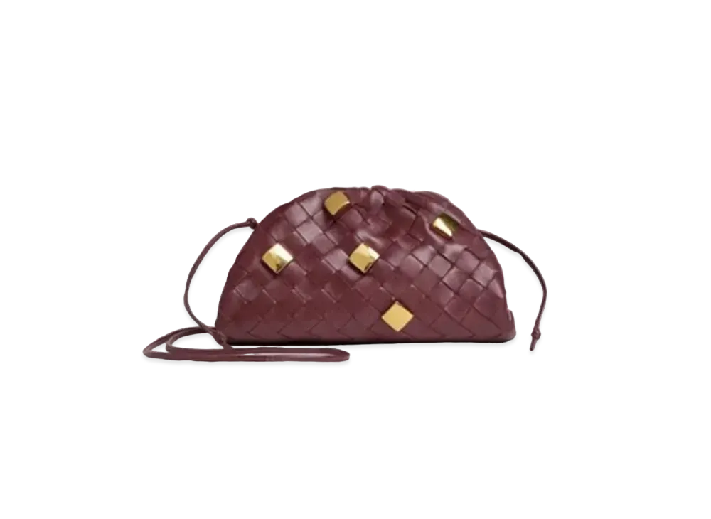 Bottega Veneta Mini Pouch Mini Clutch "Barolo"