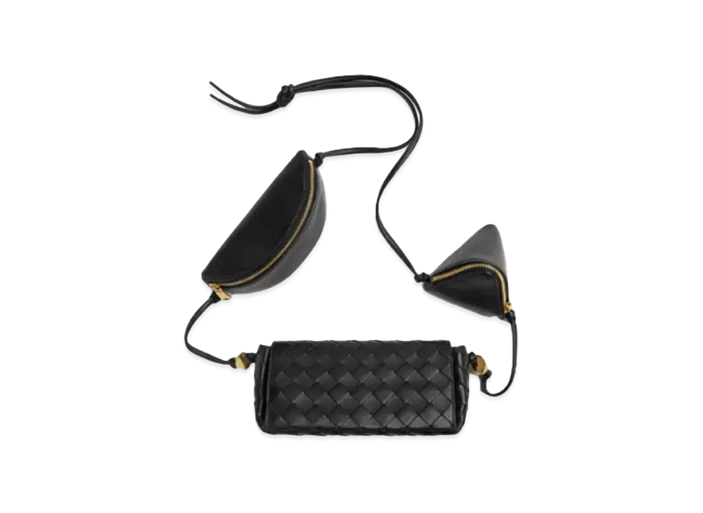 Bottega Veneta Rope Clutch Bag "Black"