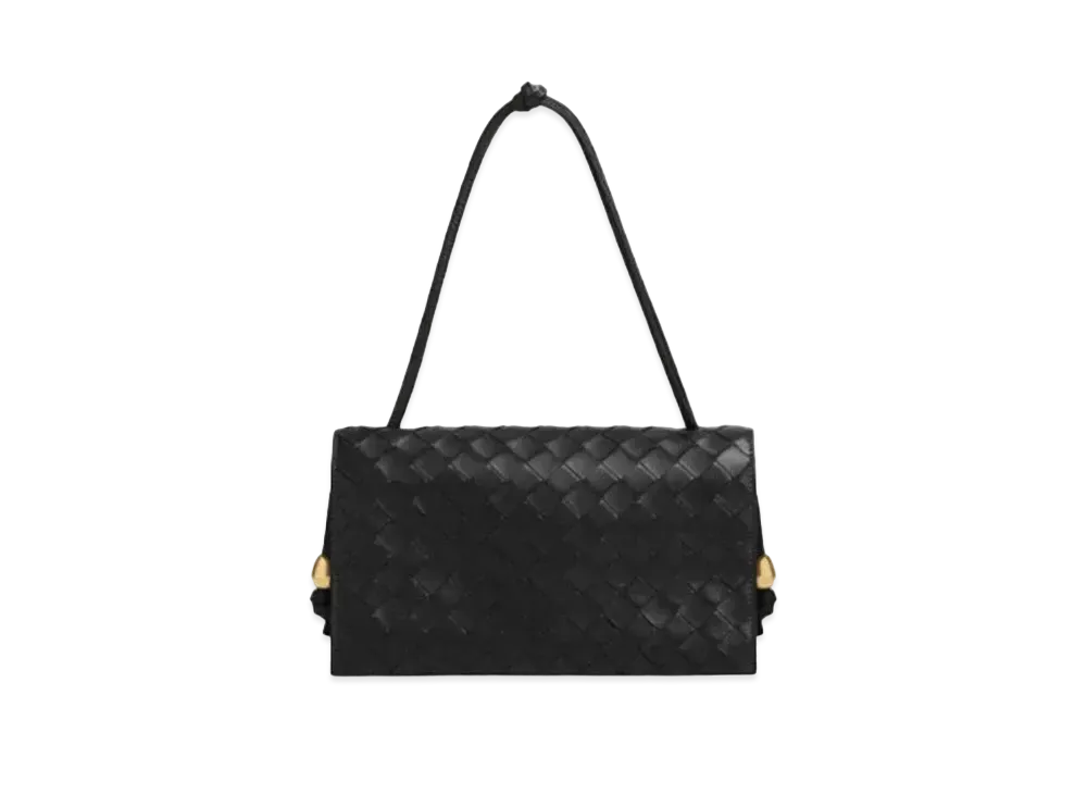 Bottega Veneta Strap Trio Pouch "Black"