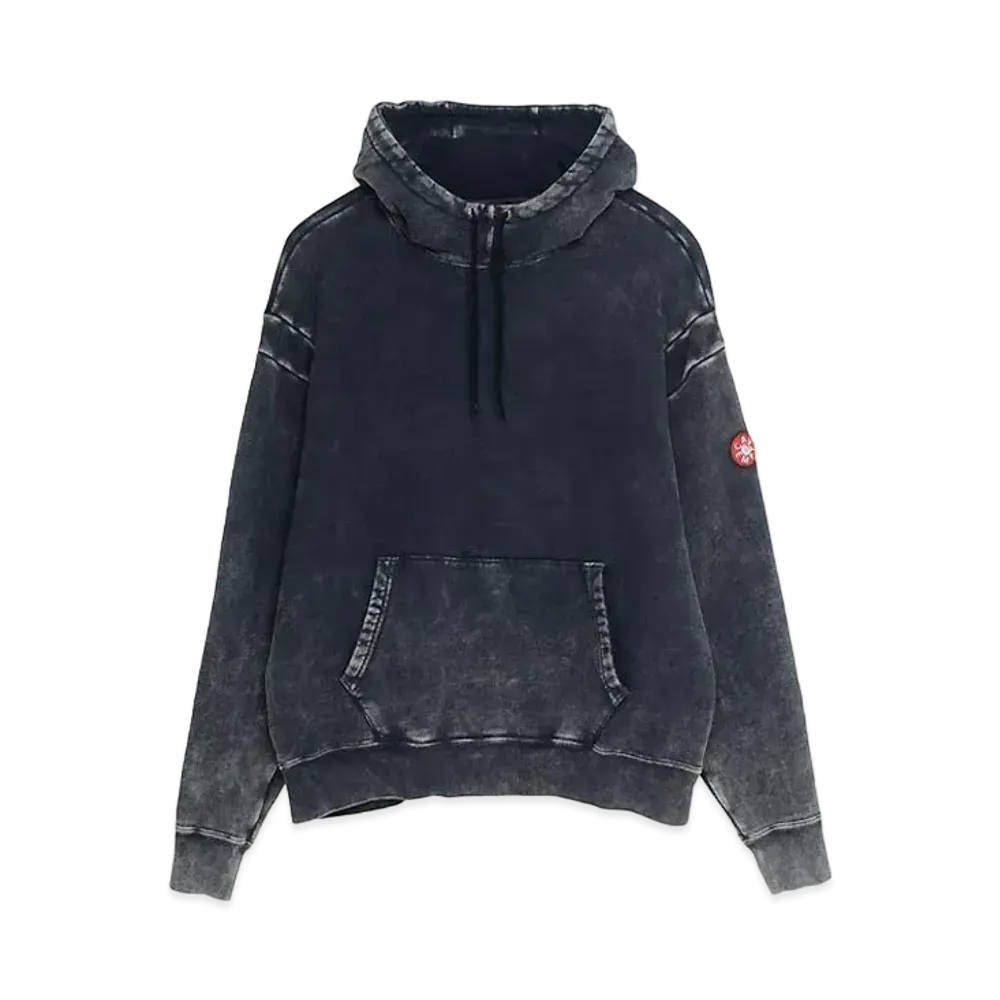 Cav Empt (C.E) BLEACHED RIB SEAM HEAVY HOODY "Grey"