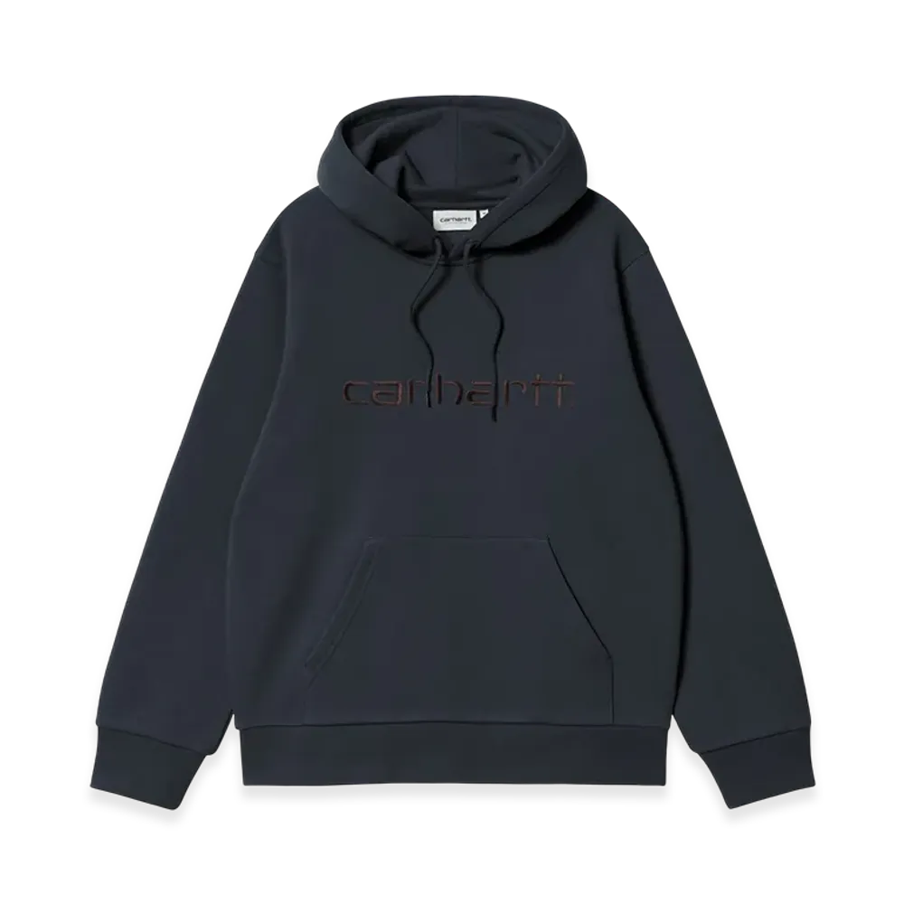 Carhartt WIP Hooded Carhartt Sweat "Deep Night/Palisander"
