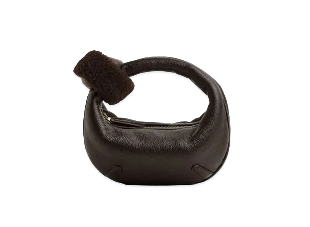 Bottega Veneta Mini Jodie Mini Bag Intrecciato "Dark Brown"