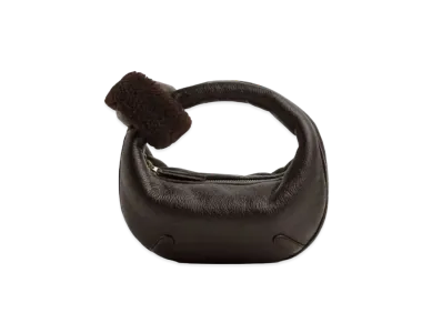 Bottega Veneta Mini Jodie Mini Bag Intrecciato "Dark Brown"