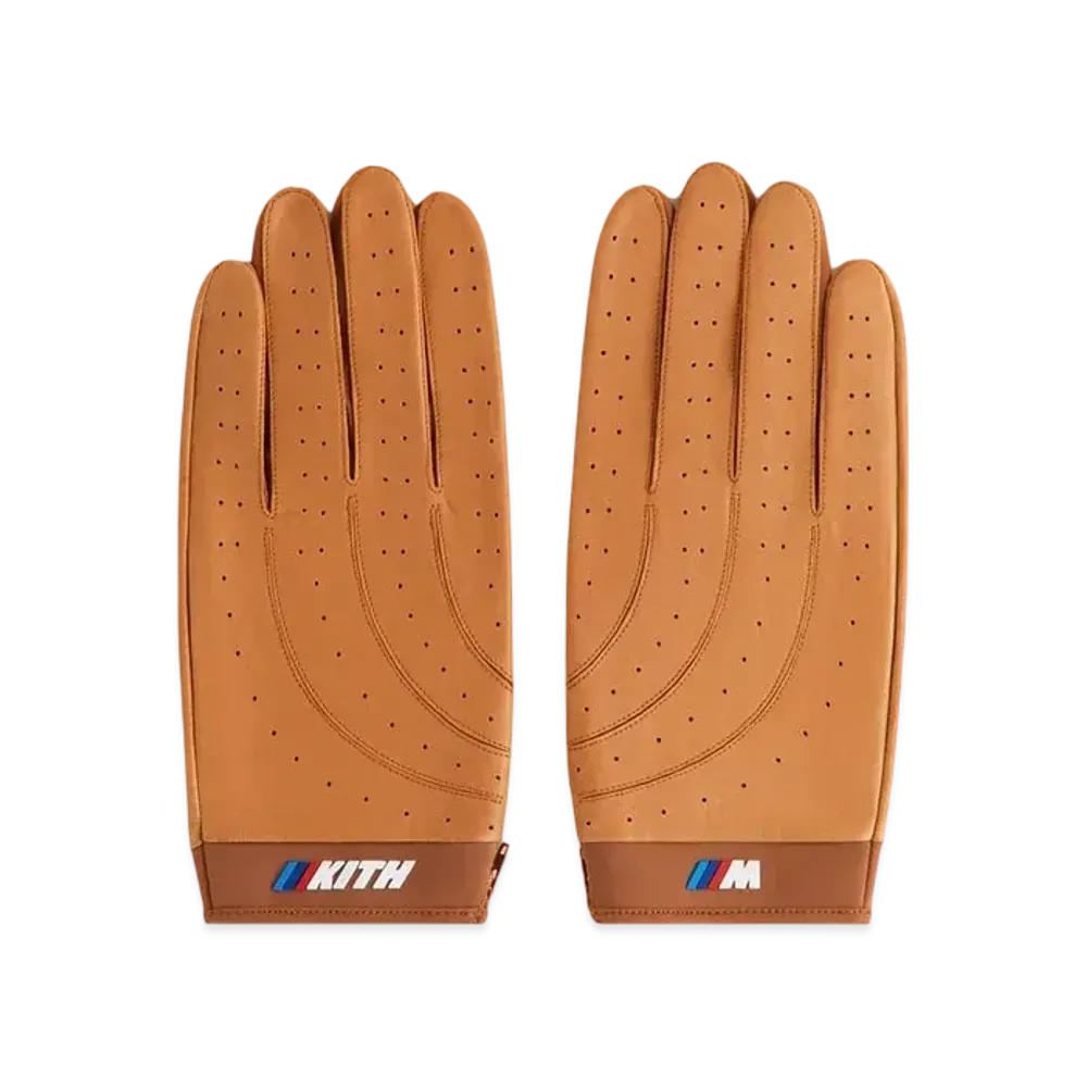 Kith x BMW Leather Driving Glove "Desert"