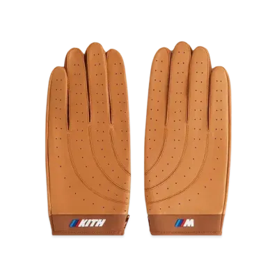 Kith x BMW Leather Driving Glove "Desert"