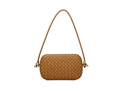 Bottega Veneta Knot Shoulder Strap Evening Bag "Camel"