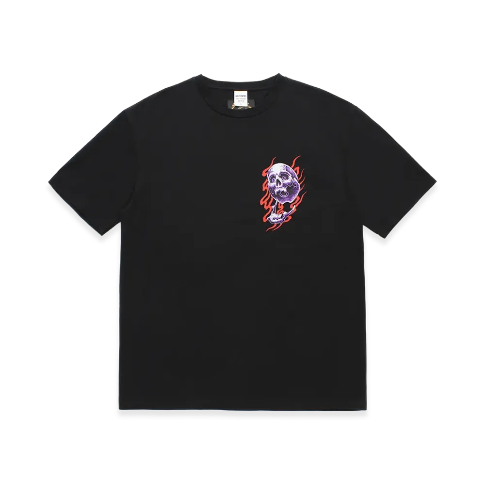 WACKO MARIA x 56 Tattoo Studio/Washed Heavy Weight T-Shirt "Black"