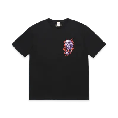WACKO MARIA x 56 Tattoo Studio/Washed Heavy Weight T-Shirt "Black"