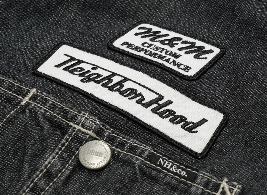 NEIGHBORHOOD x M&M . Washed Denim Coverall Jacket NEIGHBORHOOD x M&M . Washed Denim Coverall Jacket