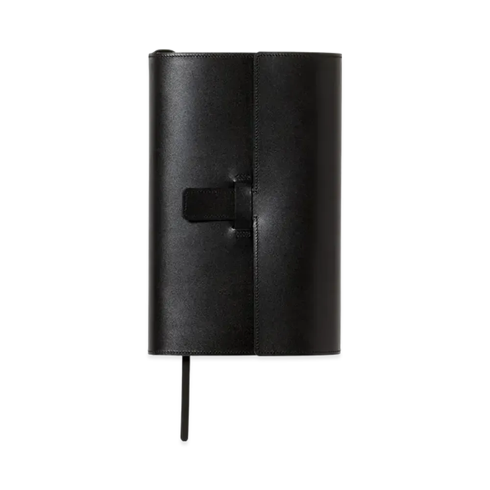 AURALEE Leather Book Cover "Black"