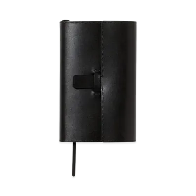AURALEE Leather Book Cover "Black"