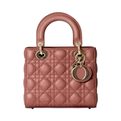 Dior Small Lady Bag My ABCDior Cannage Lambskin "Rust"