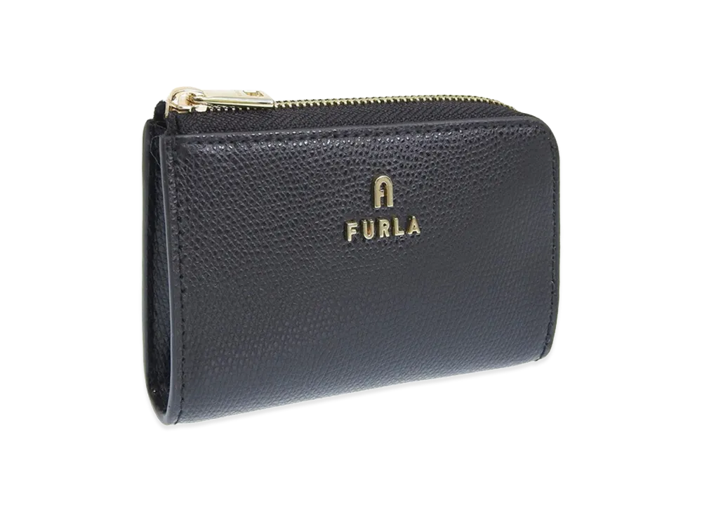 FURLA Women's Key Case Coin Case "Black"