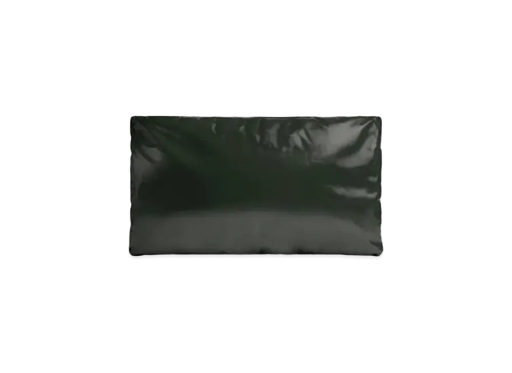Bottega Veneta Large Pillow Clutch "Dark Green"