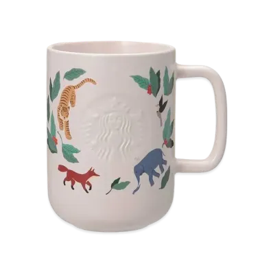 STARBUCKS Starbucks Anniversary 2024 Recycled Ceramic Mug 473ml "White"