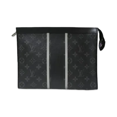 Fragment x Louis Vuitton Pochette Voyage MM Monogram Eclipse