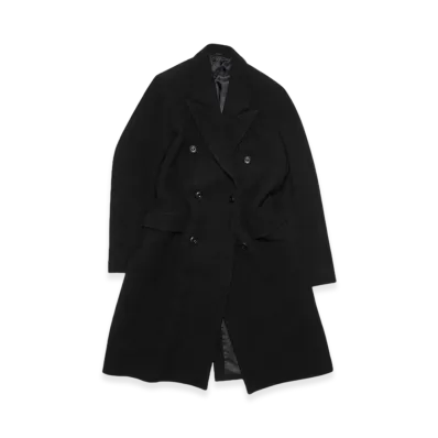 Acne Studios Doublebreasted Wool Coat "Black"