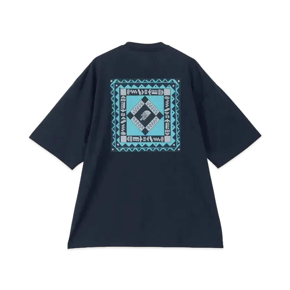 The North Face Short Sleeve Retro Bandana Logo Tee "Urban Navy"