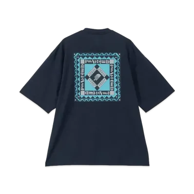 The North Face Short Sleeve Retro Bandana Logo Tee "Urban Navy"
