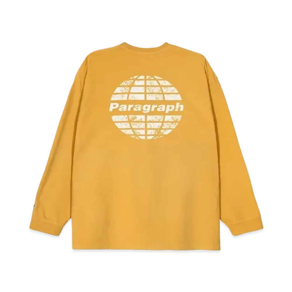 Paragraph Circle Logo Dying L/S "Yellow"