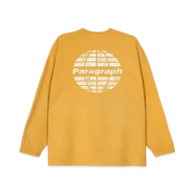 Paragraph Circle Logo Dying L/S "Yellow"